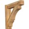 Ekena Millwork Balboa Block Rough Sawn Outlooker, Western Red Cedar, 6"W x 24"D x 24"H OUT06X24X24BOA05RWR - alternate 1